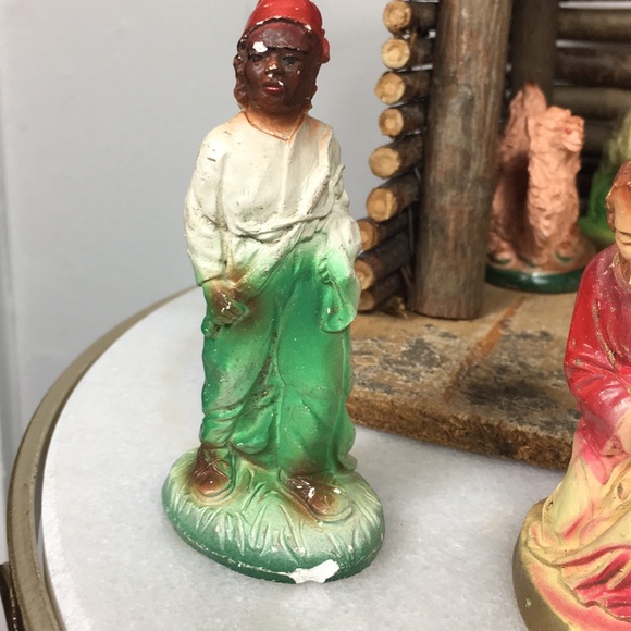 Nativity Scene Collectible 10 pieceWise Men/Animal - Picture 7 of 8